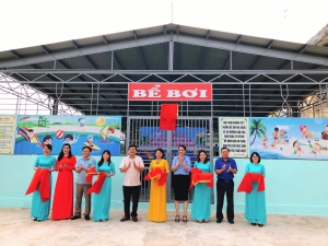 Quỹ Thiện Tâm đưa vào sử dụng 114 công trình bể bơi phòng tránh đuối nước học đường